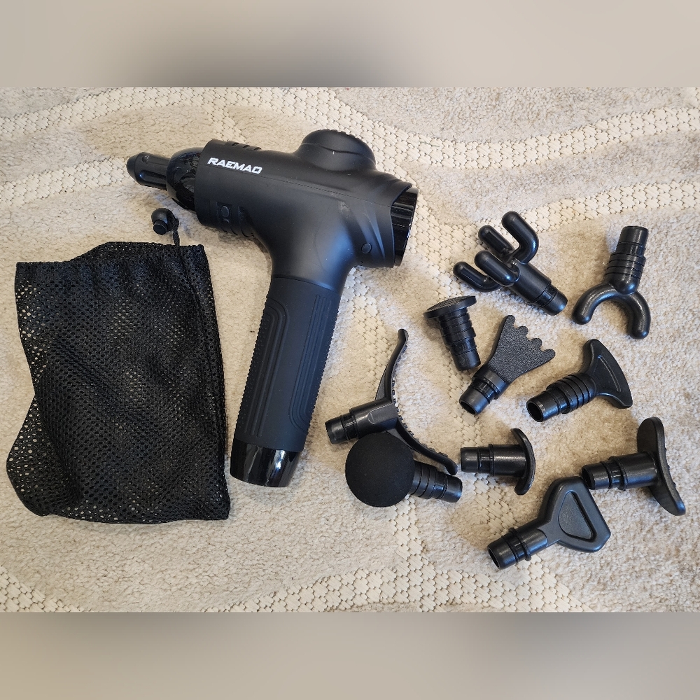 Massage Gun with 10 Attachments